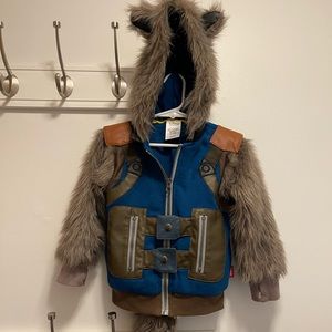 Disney Store Rocket Guardians of the Galaxy Costume 2T